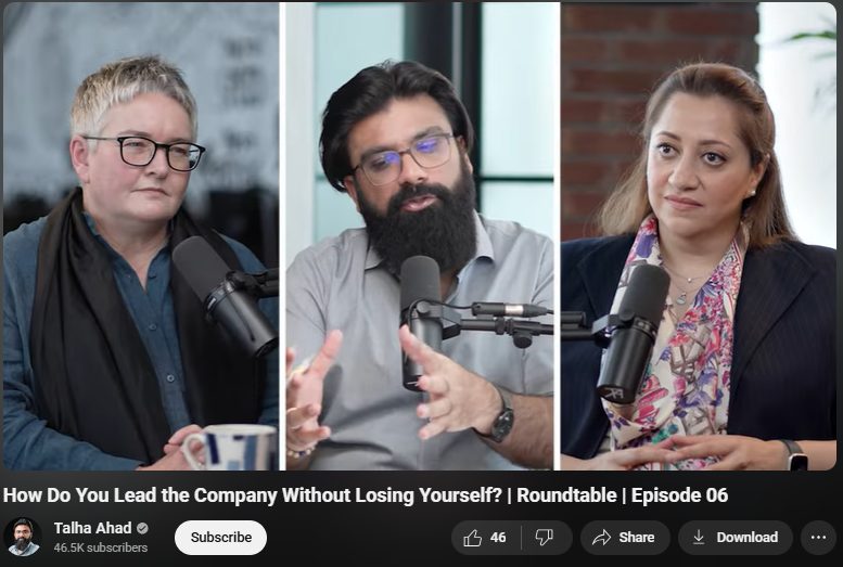 Roundtable podcast episode: How do you lead the company without losing yourself?